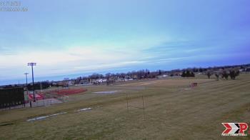 Weather camera view of Portage Township Schools.