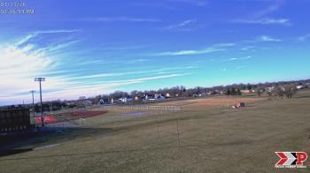 Weather camera view of Portage Township Schools.