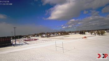 Weather camera view of Portage Township Schools.