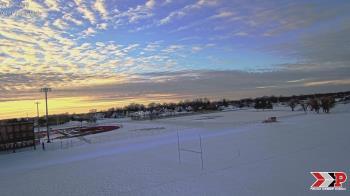 Weather camera view of Portage Township Schools.