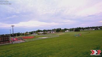 Weather camera view of Portage Township Schools.
