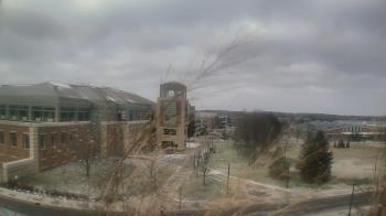 Weather camera view of Eastern Michigan University.