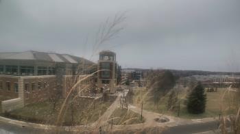 Weather camera view of Eastern Michigan University.