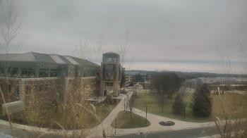 Weather camera view of Eastern Michigan University.