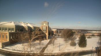 Weather camera view of Eastern Michigan University.