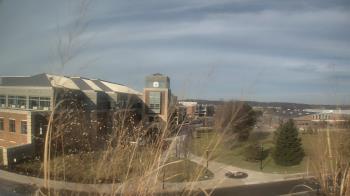 Weather camera view of Eastern Michigan University.