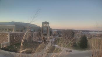 Weather camera view of Eastern Michigan University.