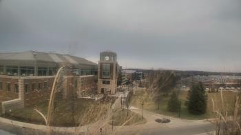 Weather camera view of Eastern Michigan University.