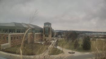 Weather camera view of Eastern Michigan University.
