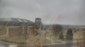 Weather camera view of Eastern Michigan University.