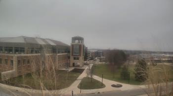 Weather camera view of Eastern Michigan University.