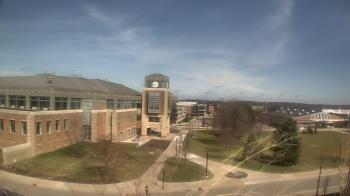 Weather camera view of Eastern Michigan University.