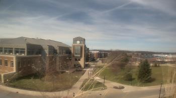 Weather camera view of Eastern Michigan University.