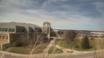 Weather camera view of Eastern Michigan University.