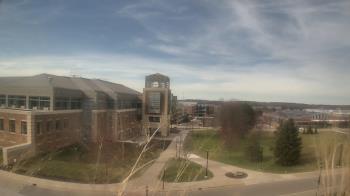 Weather camera view of Eastern Michigan University.