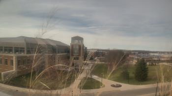 Weather camera view of Eastern Michigan University.