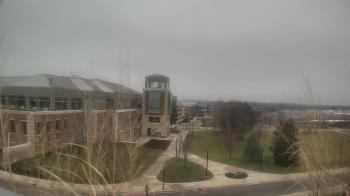 Weather camera view of Eastern Michigan University.