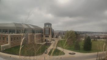 Weather camera view of Eastern Michigan University.