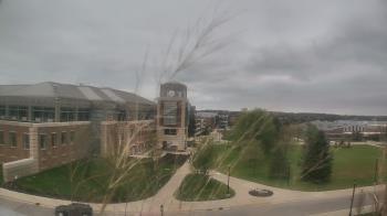 Weather camera view of Eastern Michigan University.