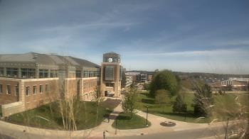 Weather camera view of Eastern Michigan University.