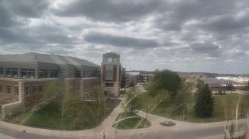 Weather camera view of Eastern Michigan University.