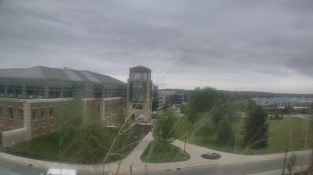Weather camera view of Eastern Michigan University.