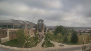 Weather camera view of Eastern Michigan University.