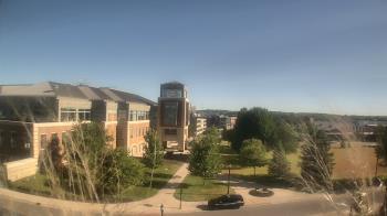Weather camera view of Eastern Michigan University.