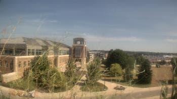 Weather camera view of Eastern Michigan University.