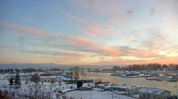 Weather camera view of Charlotte-Genesee Lighthouse.