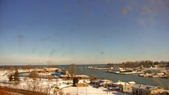 Weather camera view of Charlotte-Genesee Lighthouse.