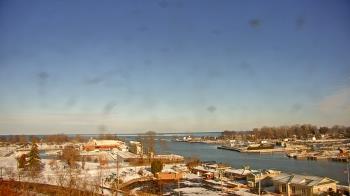 Weather camera view of Charlotte-Genesee Lighthouse.