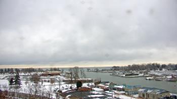 Weather camera view of Charlotte-Genesee Lighthouse.