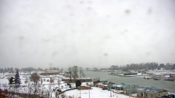 Weather camera view of Charlotte-Genesee Lighthouse.