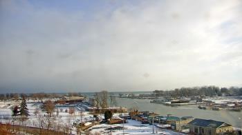 Weather camera view of Charlotte-Genesee Lighthouse.