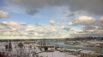 Weather camera view of Charlotte-Genesee Lighthouse.