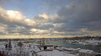 Weather camera view of Charlotte-Genesee Lighthouse.
