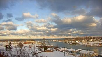 Weather camera view of Charlotte-Genesee Lighthouse.