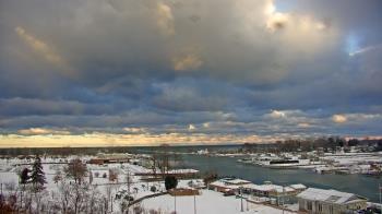 Weather camera view of Charlotte-Genesee Lighthouse.