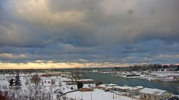Weather camera view of Charlotte-Genesee Lighthouse.