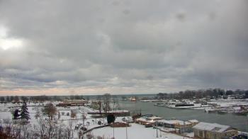Weather camera view of Charlotte-Genesee Lighthouse.