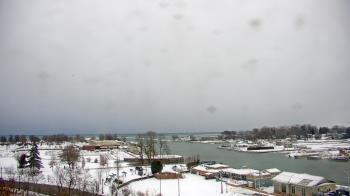 Weather camera view of Charlotte-Genesee Lighthouse.