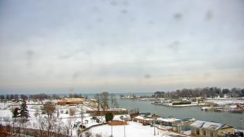 Weather camera view of Charlotte-Genesee Lighthouse.