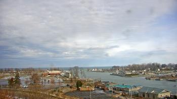 Weather camera view of Charlotte-Genesee Lighthouse.