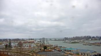 Weather camera view of Charlotte-Genesee Lighthouse.