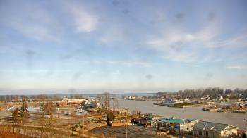 Weather camera view of Charlotte-Genesee Lighthouse.