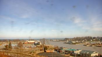 Weather camera view of Charlotte-Genesee Lighthouse.