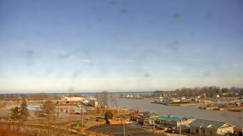 Weather camera view of Charlotte-Genesee Lighthouse.