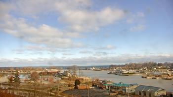 Weather camera view of Charlotte-Genesee Lighthouse.