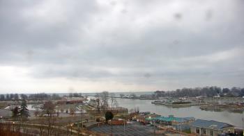 Weather camera view of Charlotte-Genesee Lighthouse.